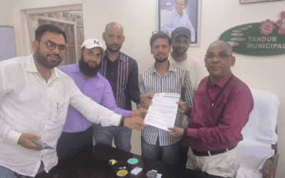 The HEADS NGO Collaborates with Tandur Municipal Council to Enhance Town Development